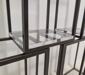 Port 68 Drake Bronze Wall Shelving (Set of 5)