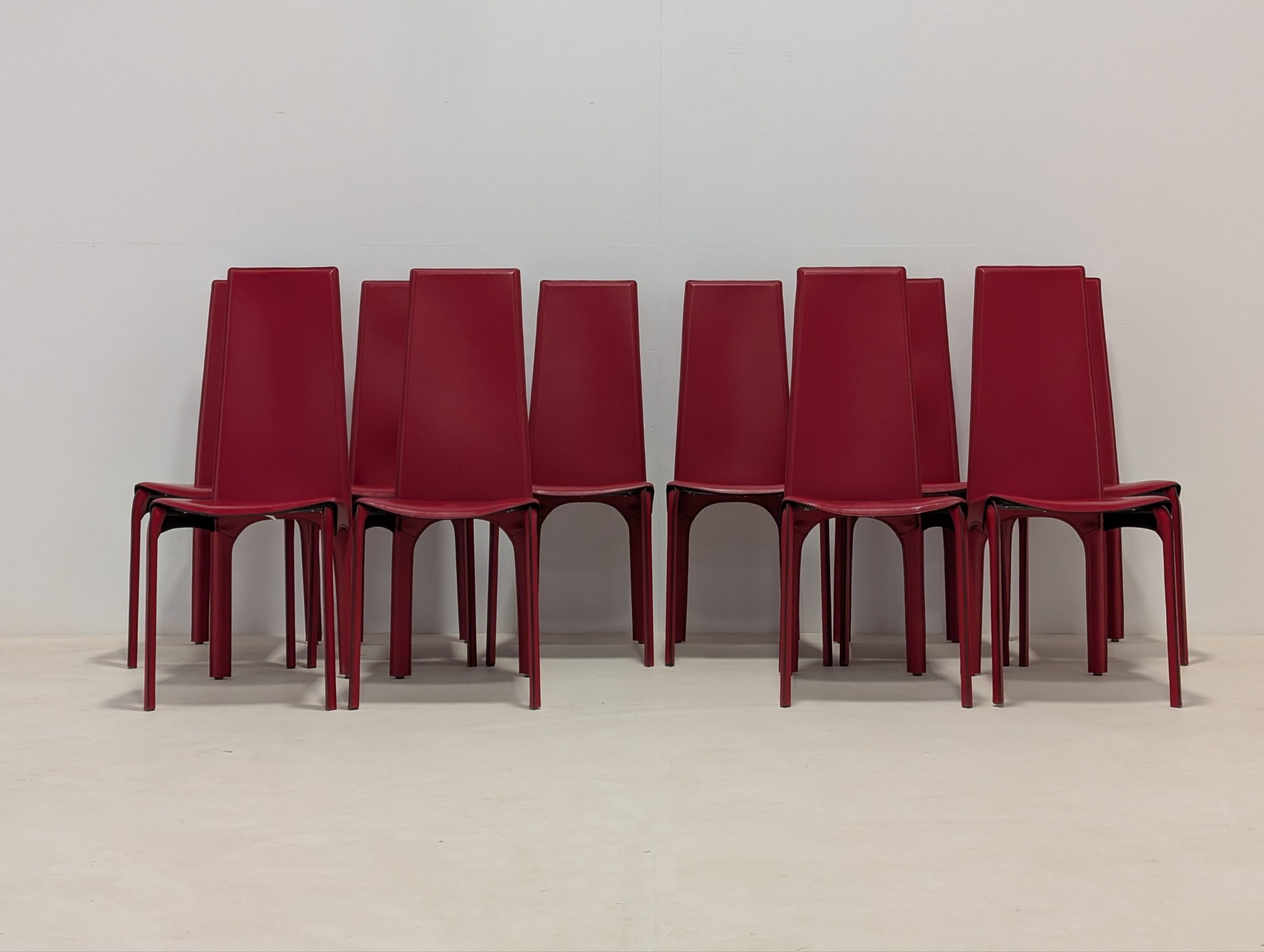 Kristalia Dining Chairs Set of 10 - Image 11