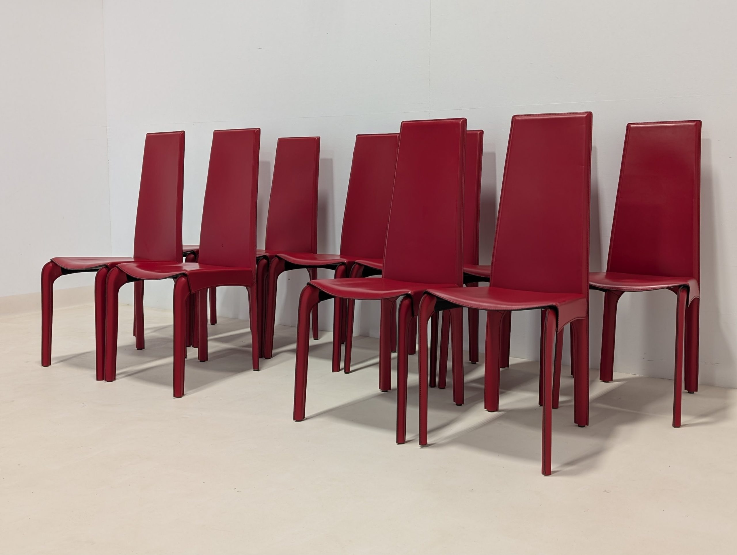 Kristalia Dining Chairs Set of 10 - Image 10