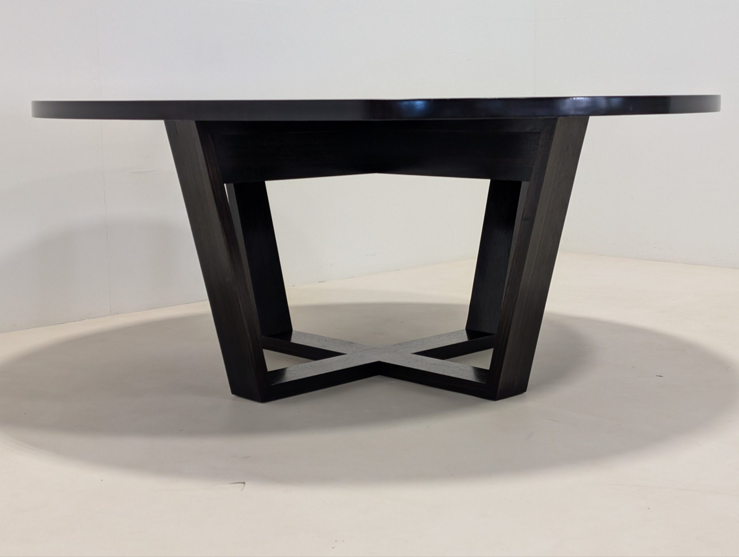 Bespoke Macassar Ebony Dining Table - Image 11