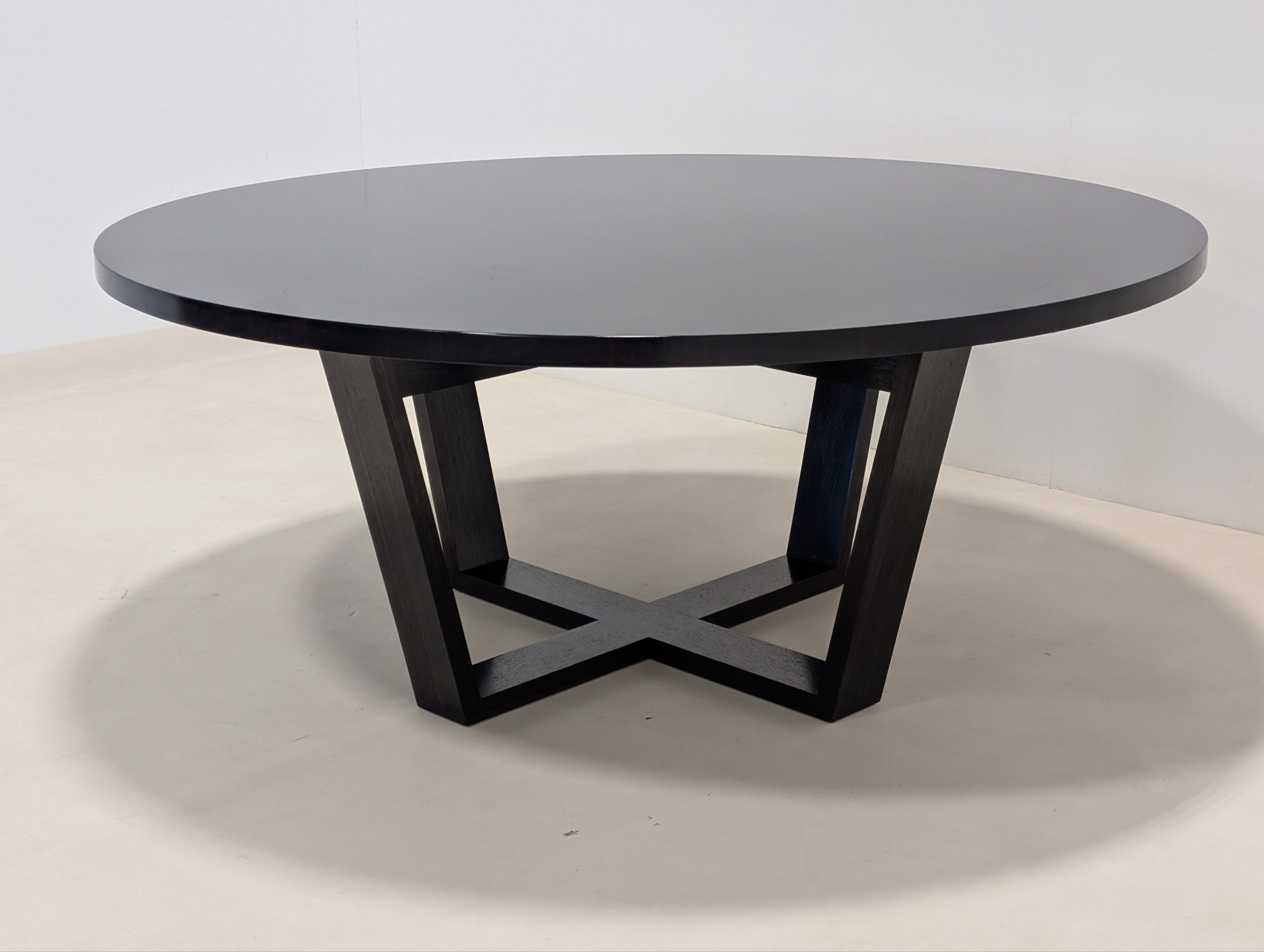 Bespoke Macassar Ebony Dining Table - Image 10