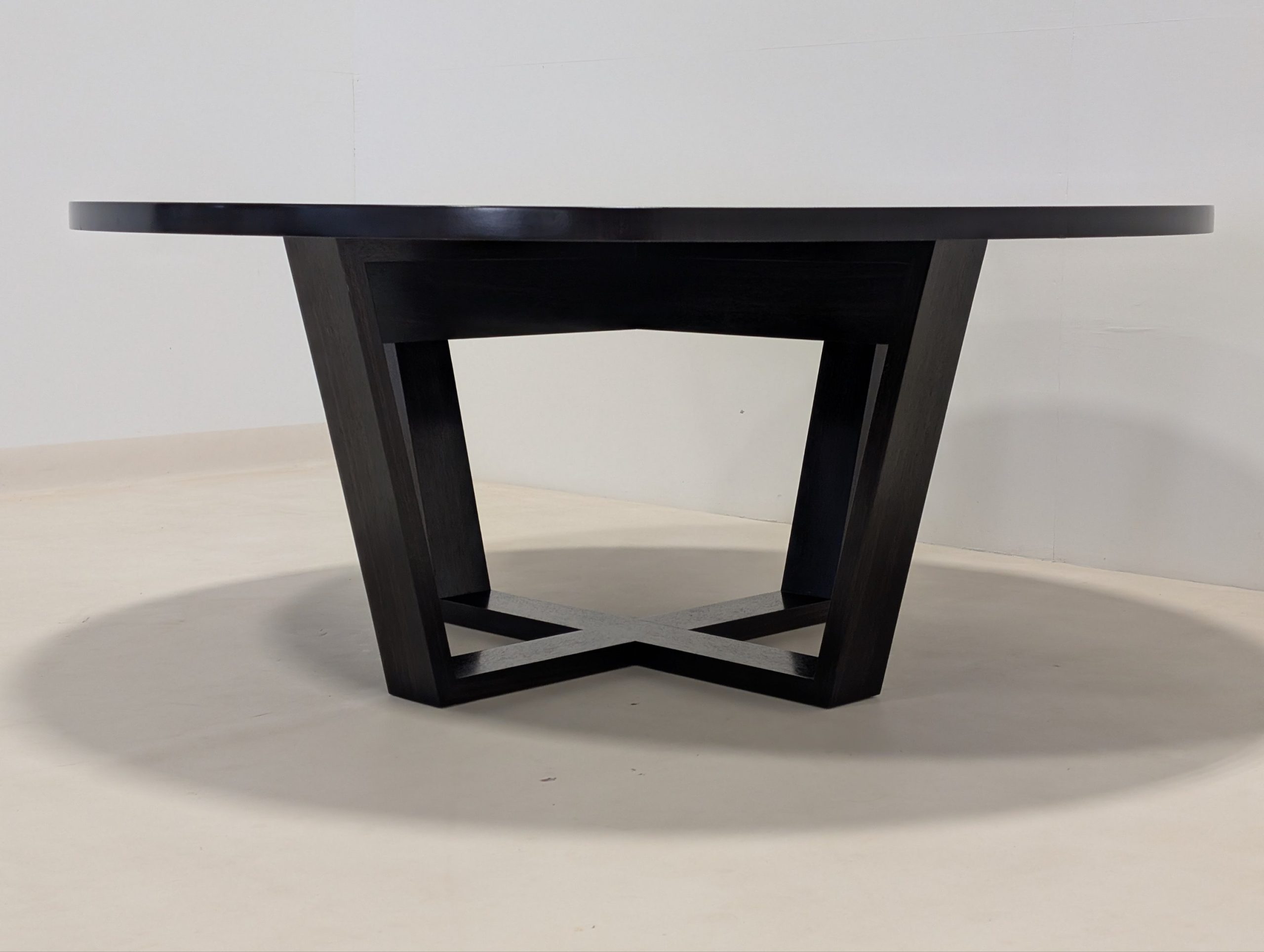 Bespoke Macassar Ebony Dining Table - Image 8