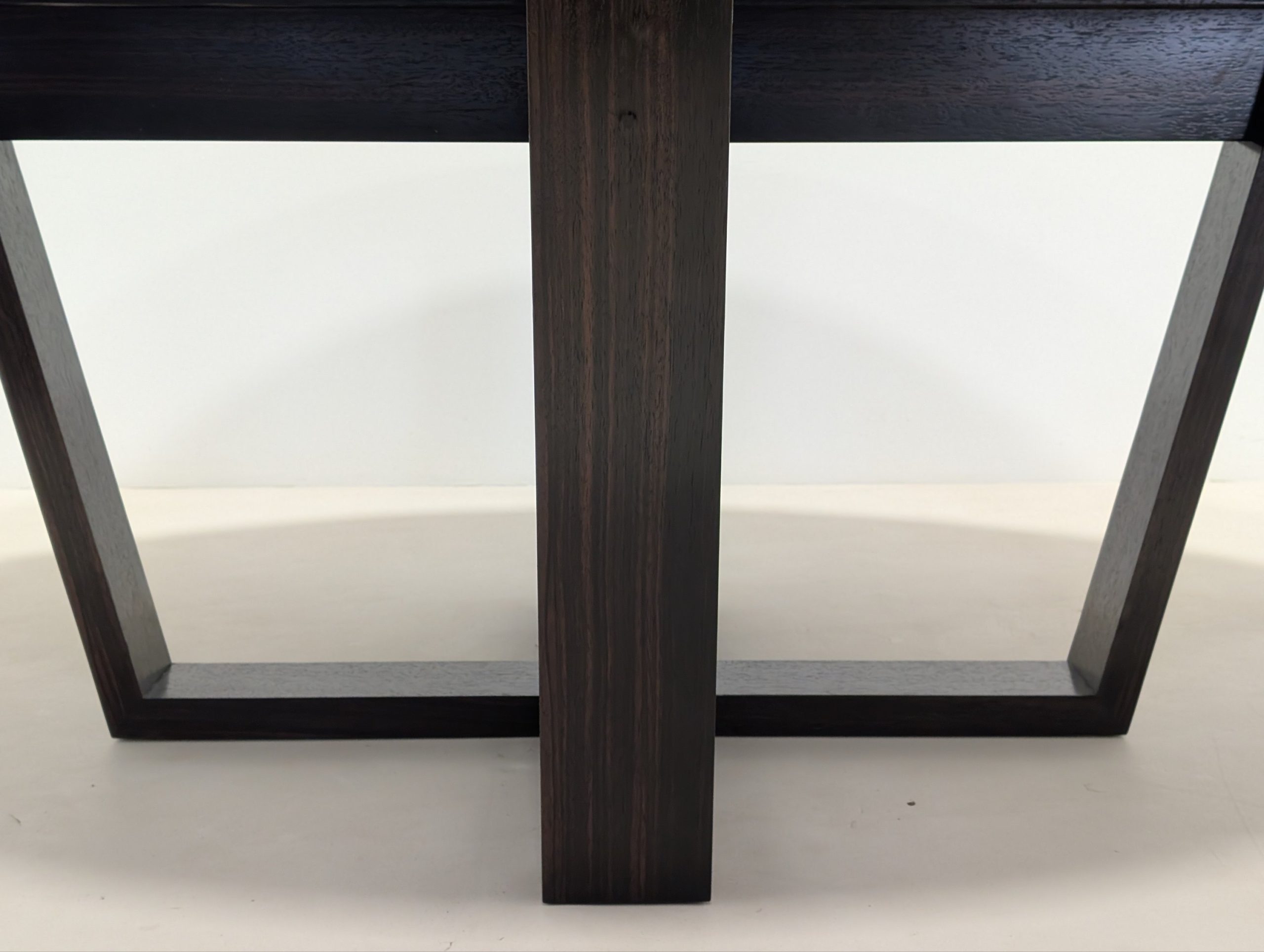 Bespoke Macassar Ebony Dining Table - Image 7