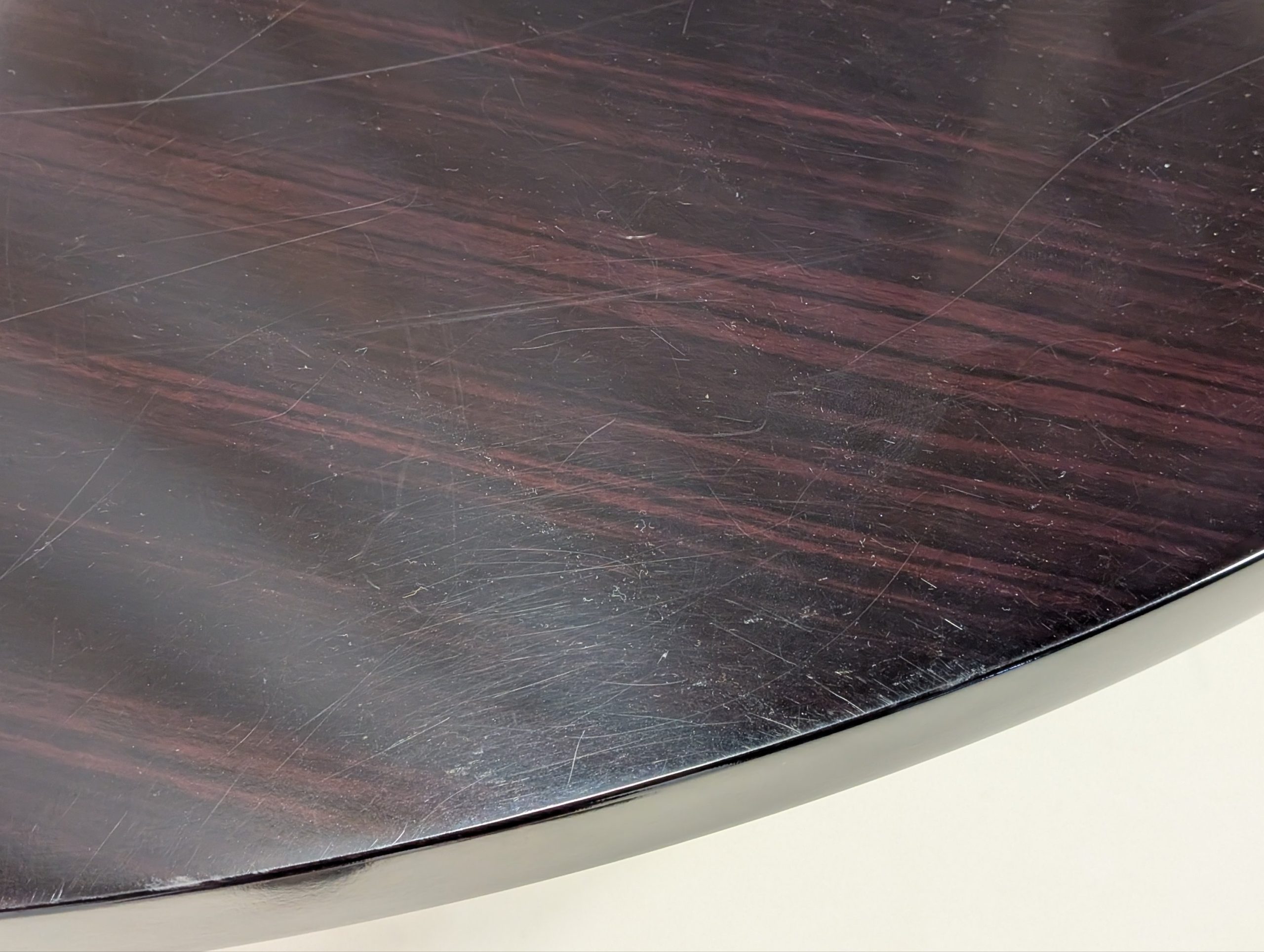 Bespoke Macassar Ebony Dining Table - Image 4