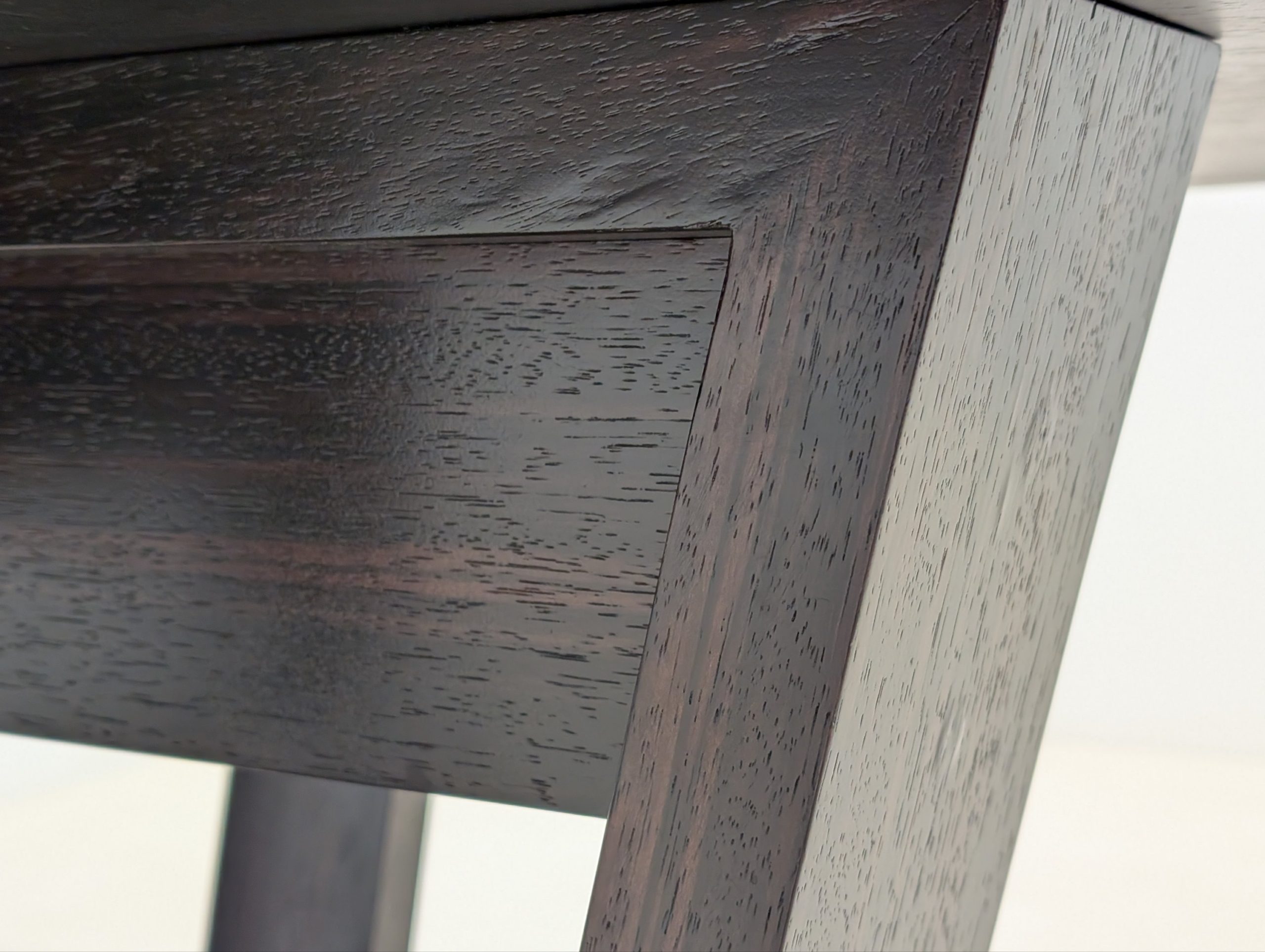Bespoke Macassar Ebony Dining Table - Image 12