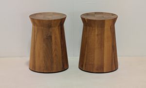 Poliform Dama Side Tables Wooden