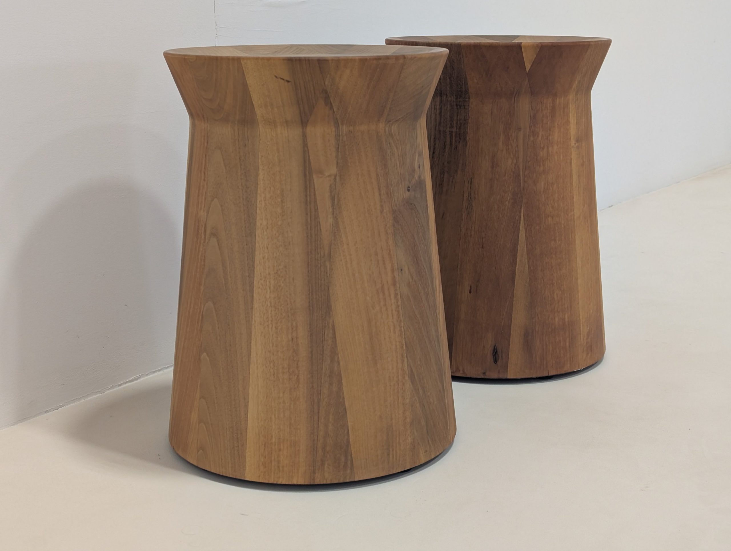 Poliform Dama Side Tables Wooden - Image 5