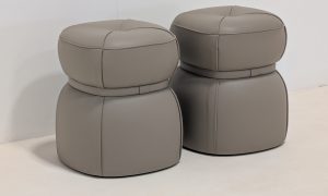 Poltrona Frau Lepli Ottoman Pair