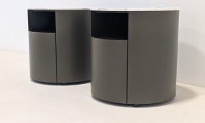 Poliform Onda Nightstands Pair