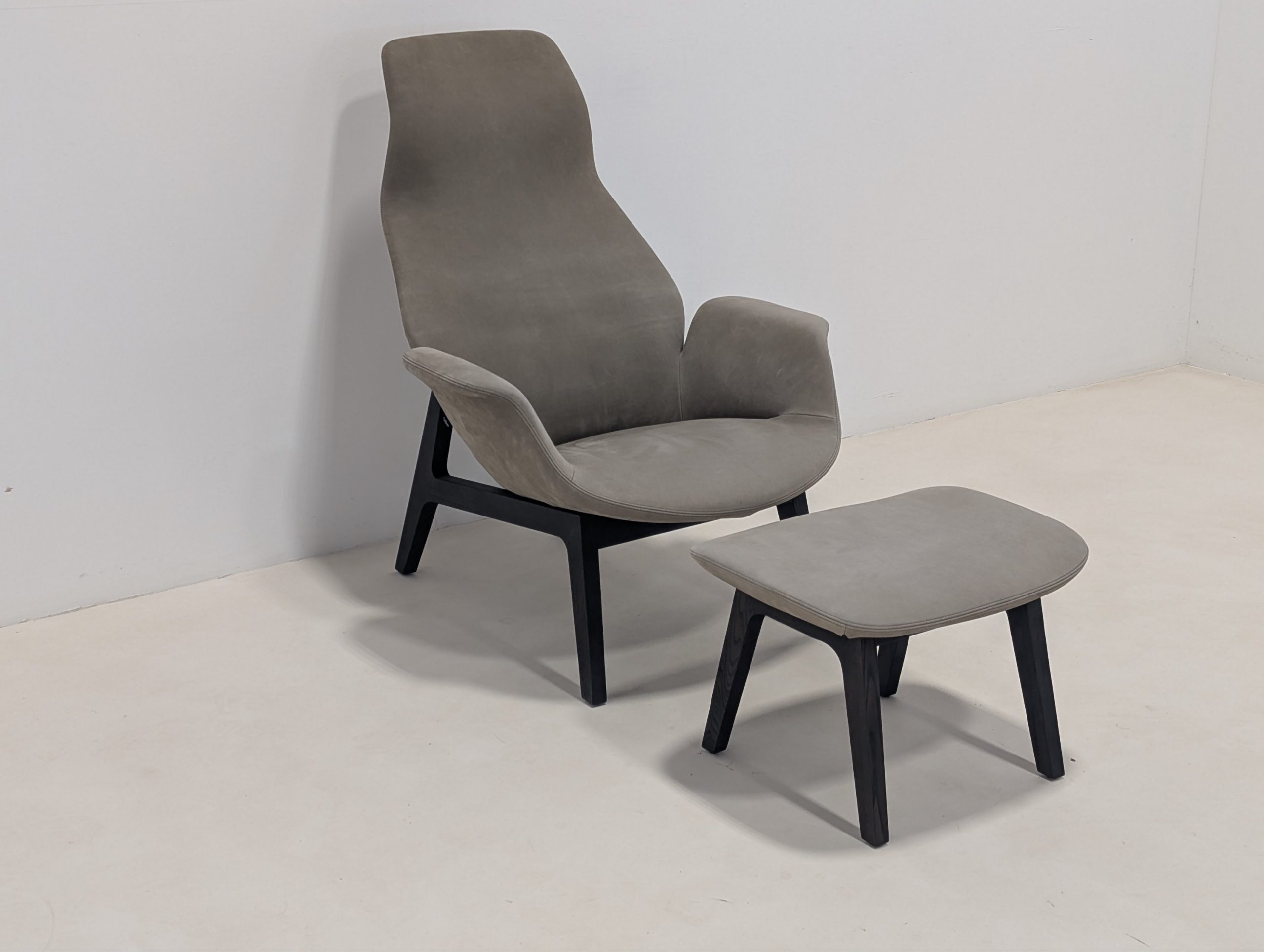 Poliform Ventura Chair & Footstool