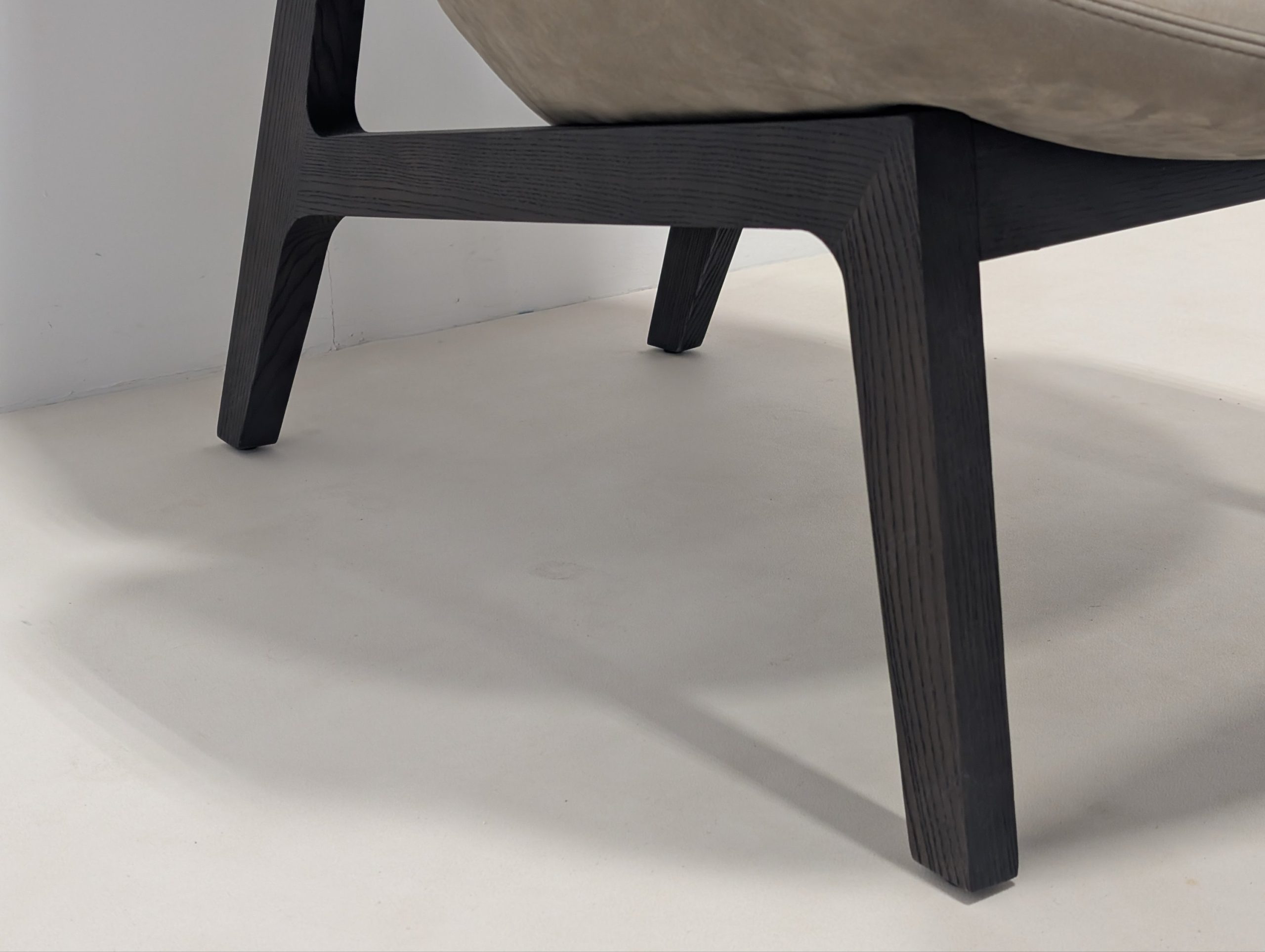 Poliform Ventura Chair & Footstool - Image 7