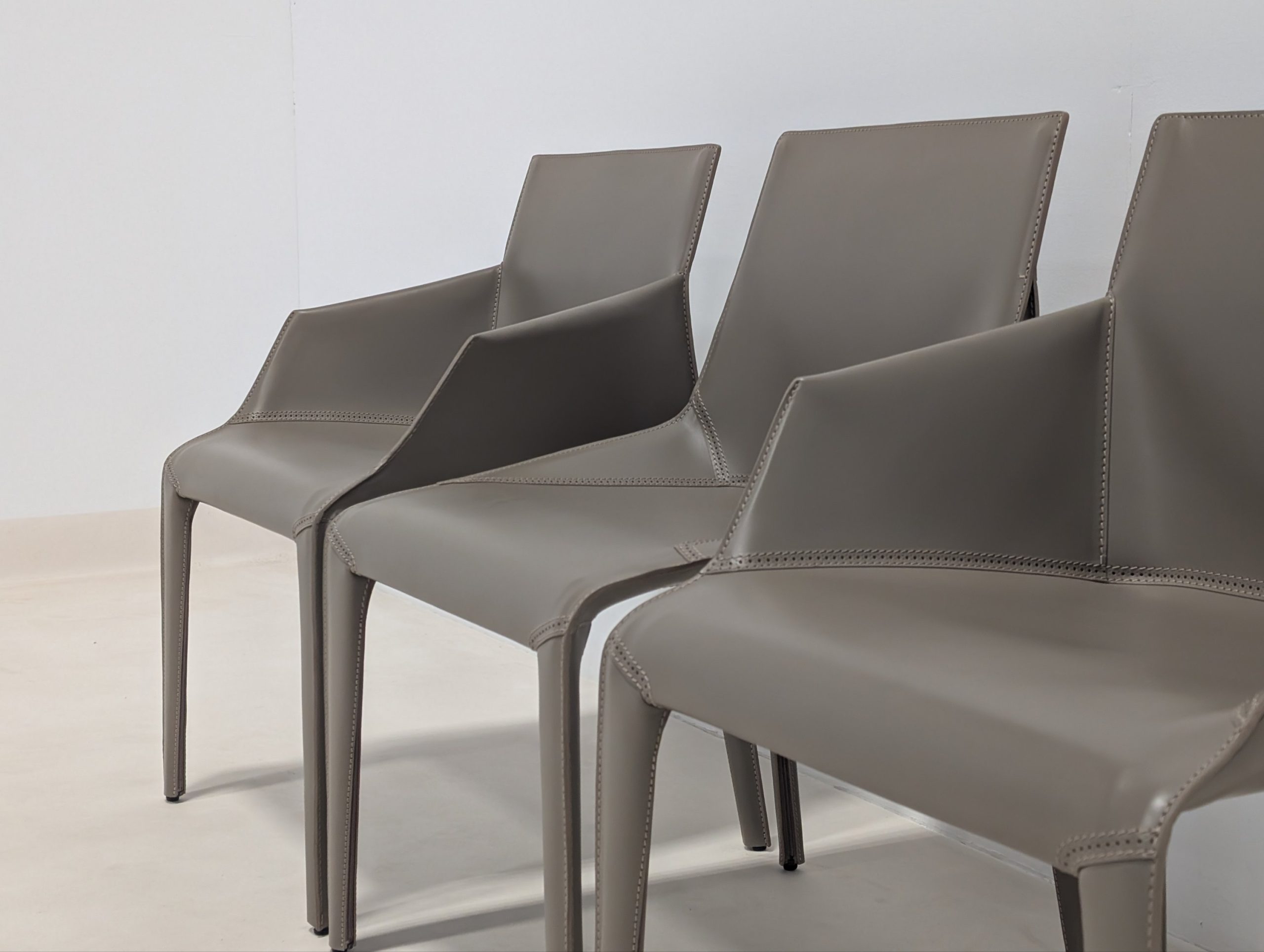 Poliform Seattle Dining Chairs Set of 3 - Image 2