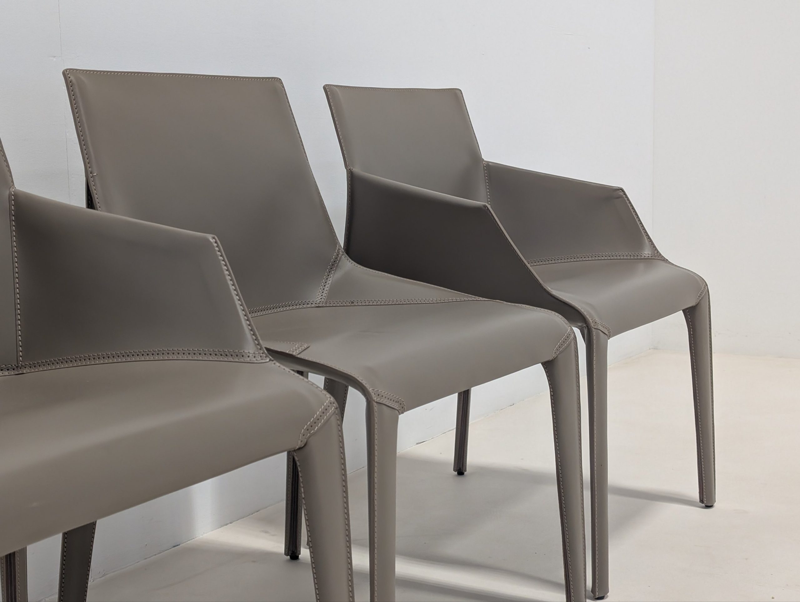 Poliform Seattle Dining Chairs Set of 3 - Image 7