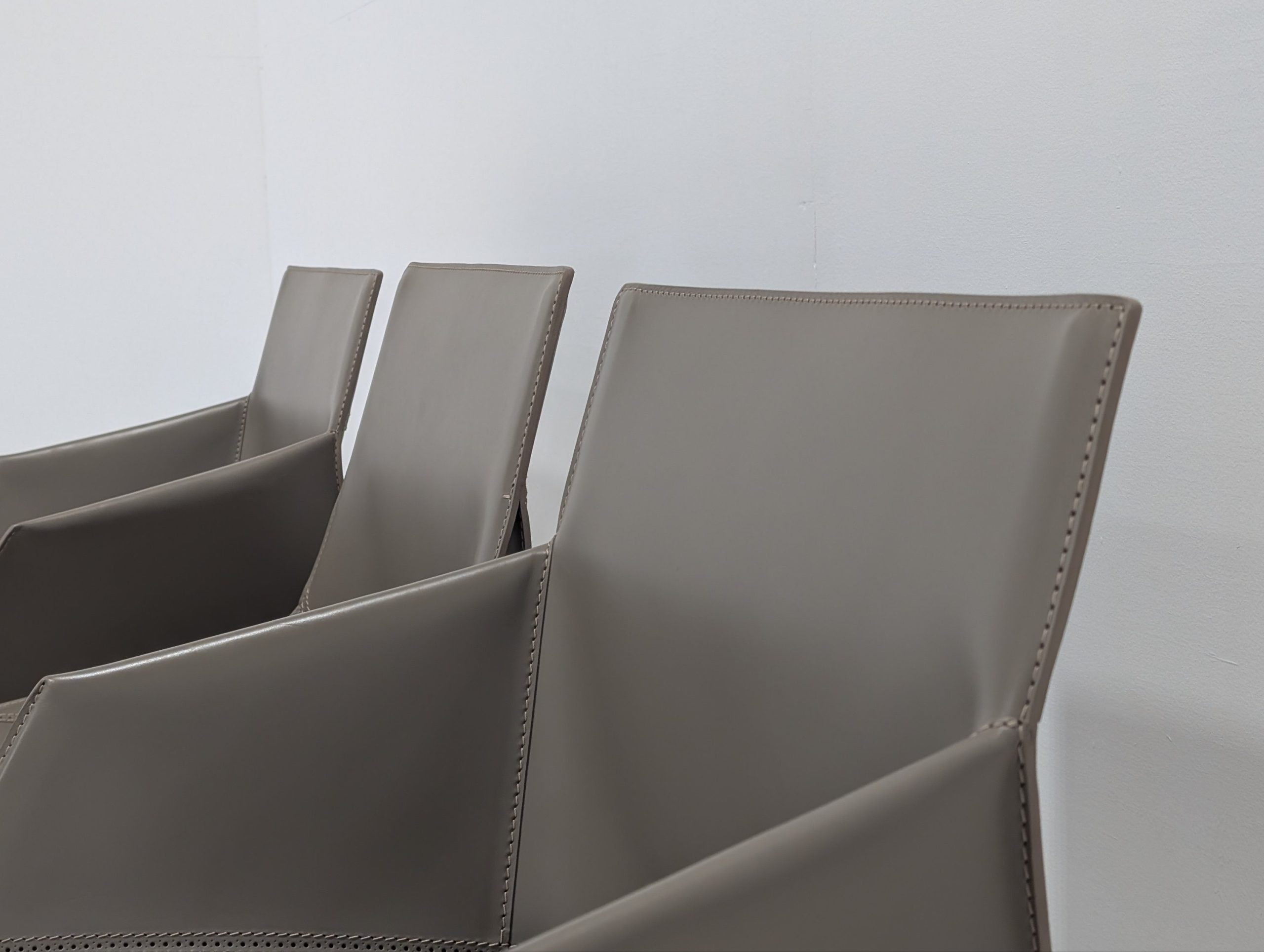 Poliform Seattle Dining Chairs Set of 3 - Image 11